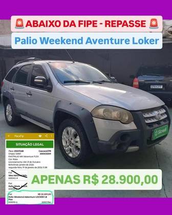 FIAT PALIO 1.0 MPI ELX 8V FLEX 2P MANUAL